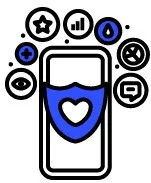 Healthcare mobile development icon