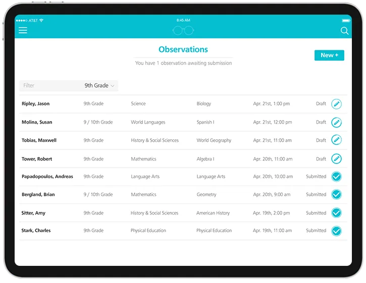AdvancED education application suite