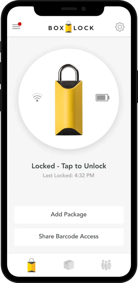 Boxlock IoT smart padlock
