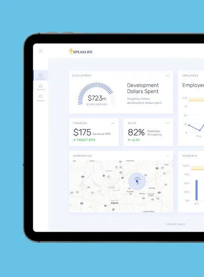 Holbrook Life operational dashboard