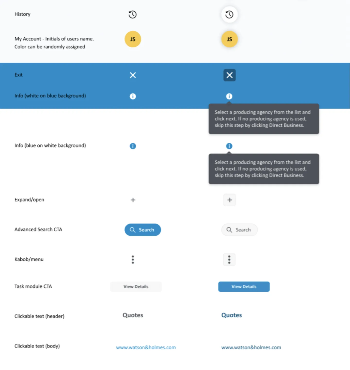 OneShield insurance UI redesign