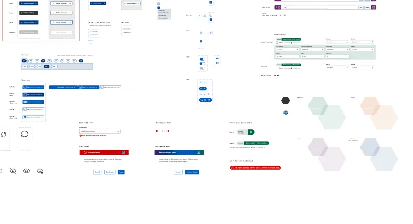 Custom design system for INPO