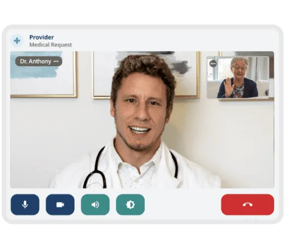 NeverAlone telehealth platform