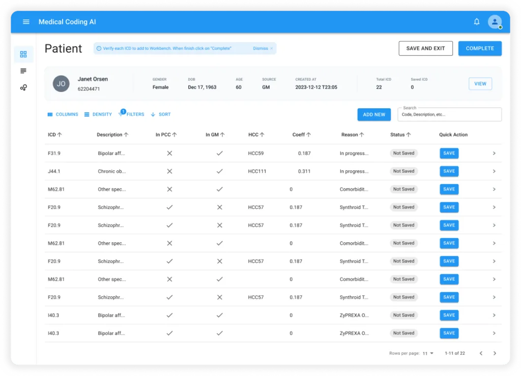 New Risk Adjustment Factor models for reliable scoring