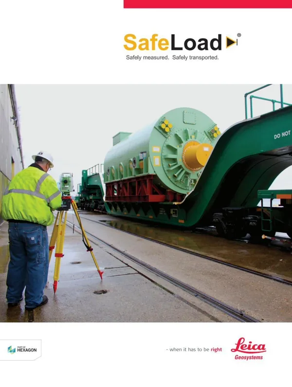 Leica Geosystems Safeload product brochure cover