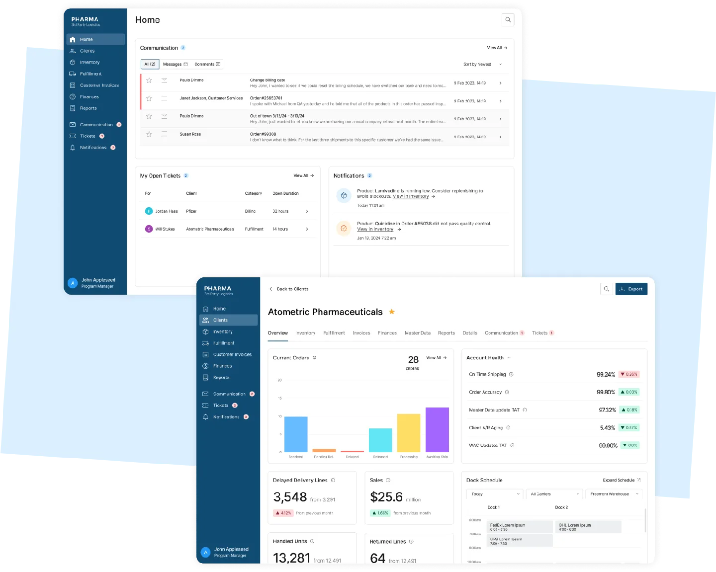 McKesson 3PL product blueprint alignment workshop deliverables