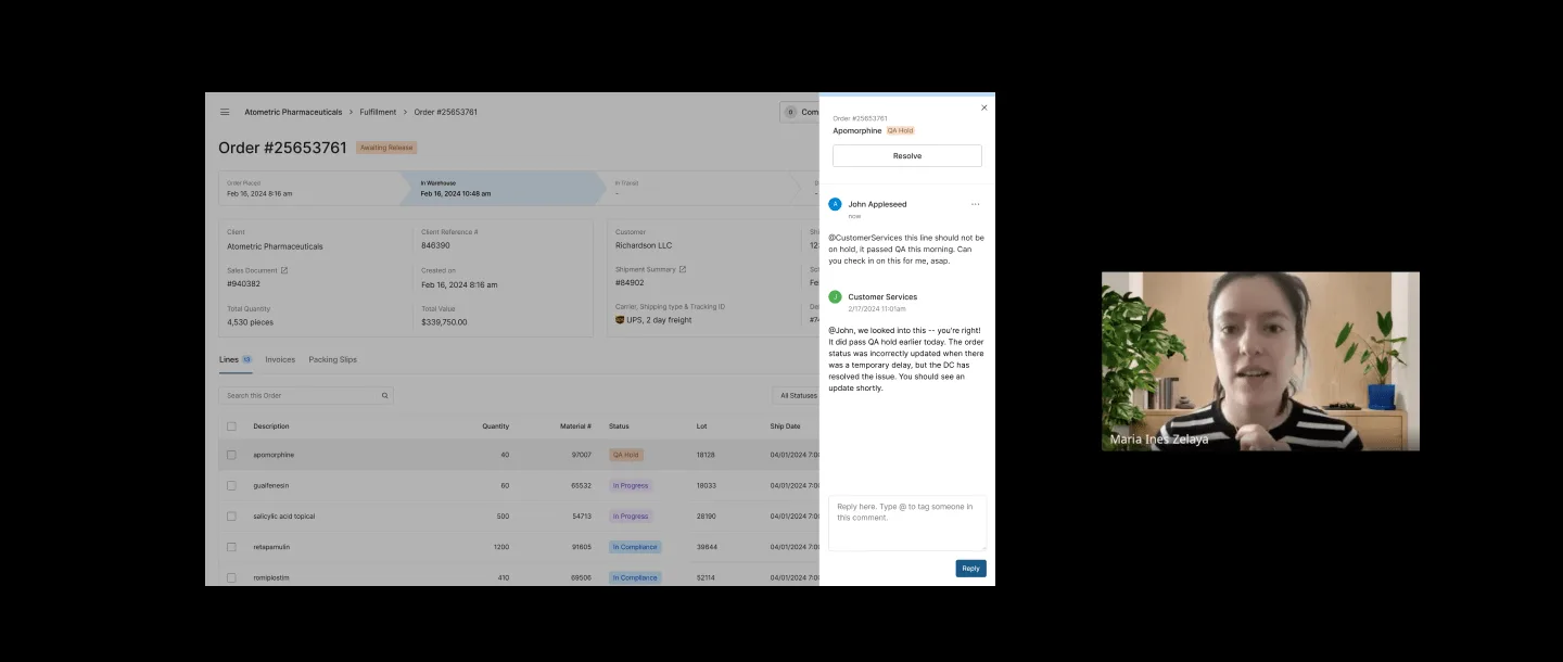 McKesson 3PL usability testing results and user feedback synthesis