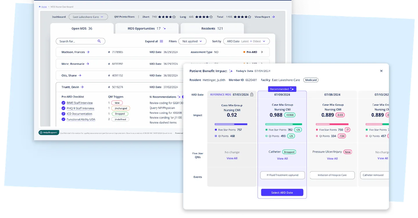 MDS Quality Analytics Dashboard