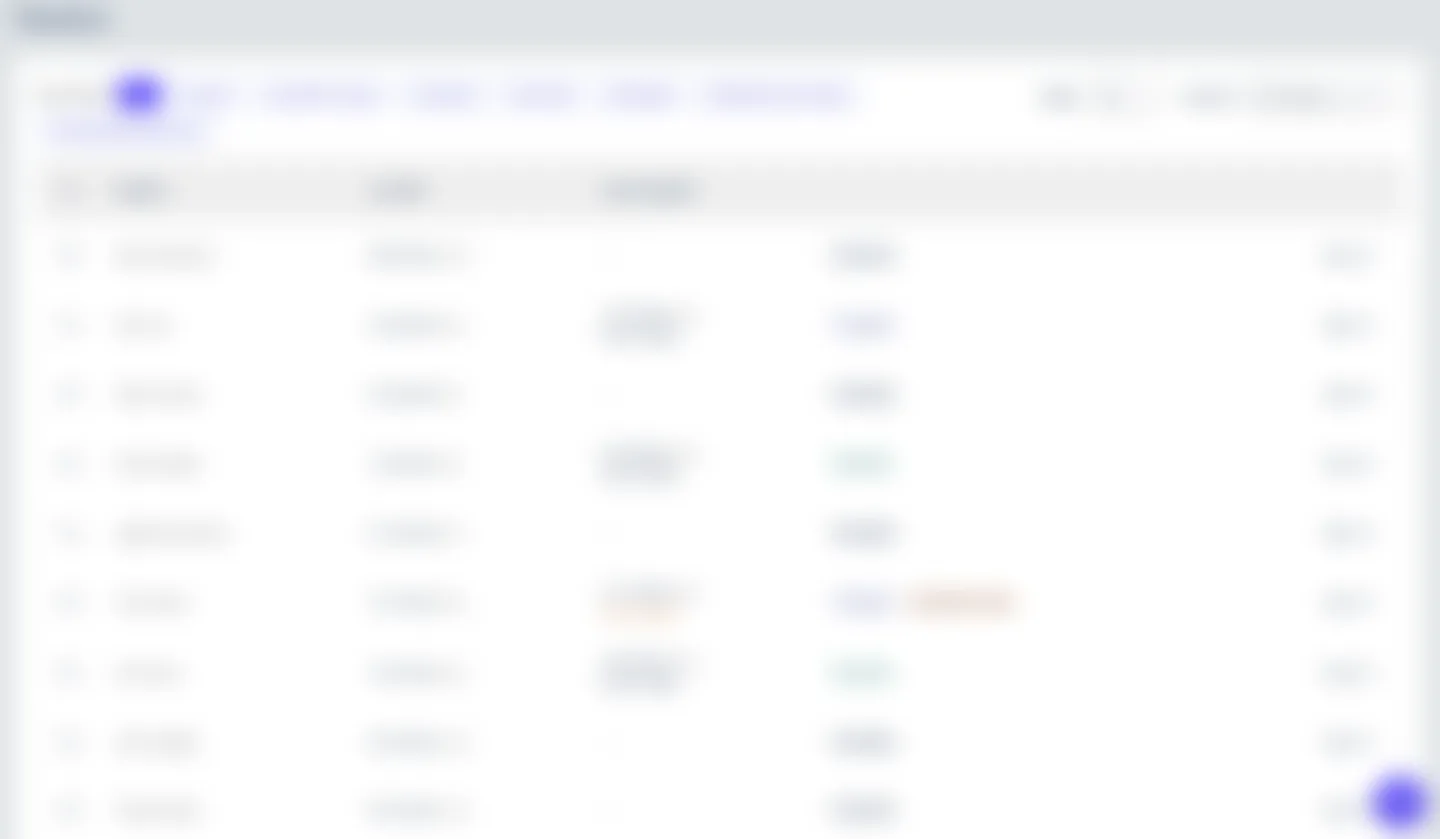 Resident list with MDS deadline status and quick filters