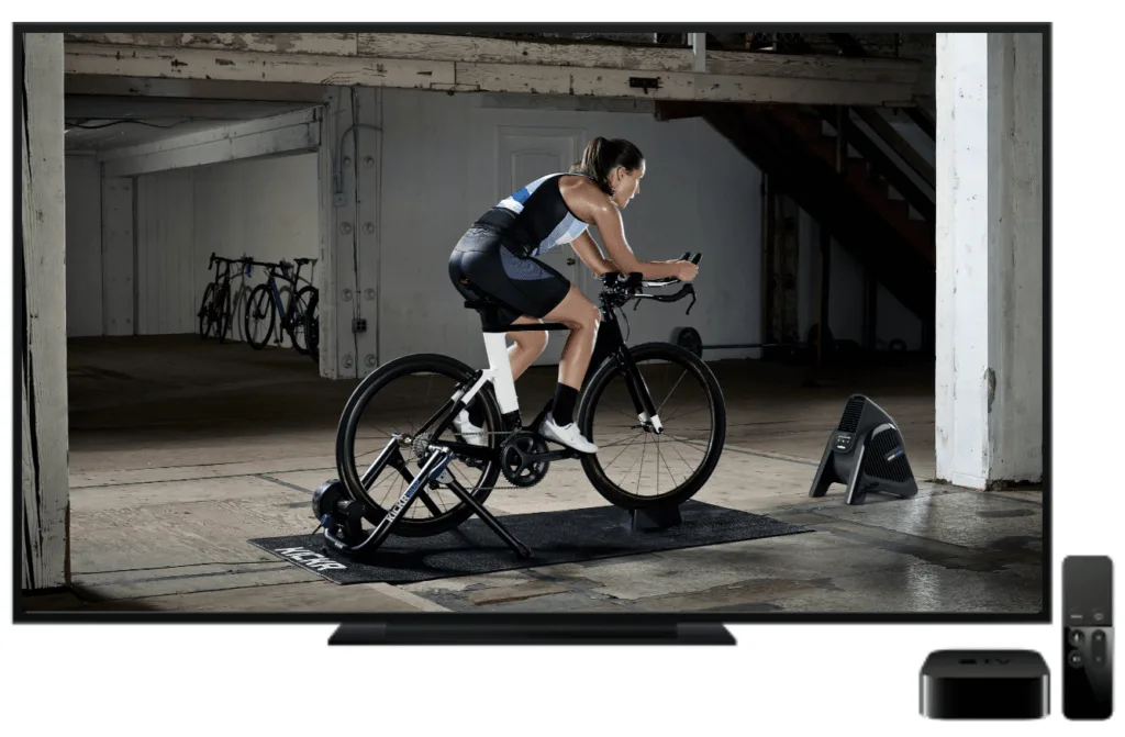Wahoo KICKR Experience Station Apple TV app in the App Store