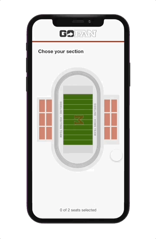 GoFan ticketing platform