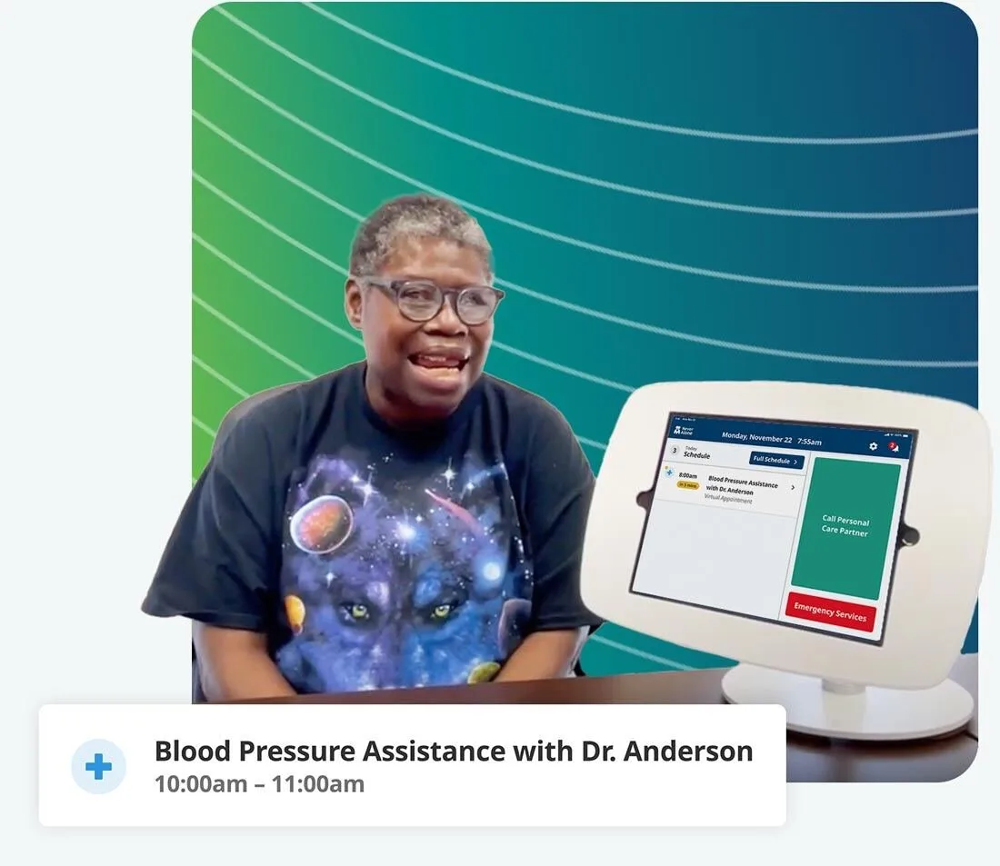 NeverAlone Virtual Care Platform for IDD