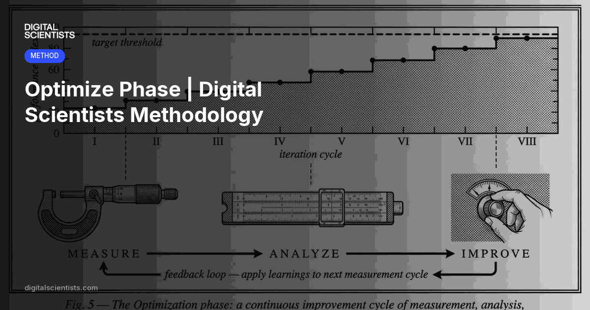 Optimize Phase | Digital Scientists Methodology