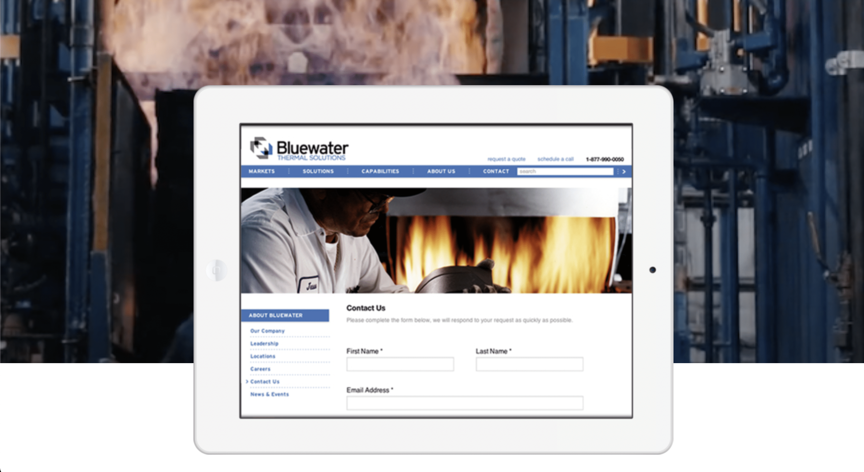 Bluewater thermal solutions website